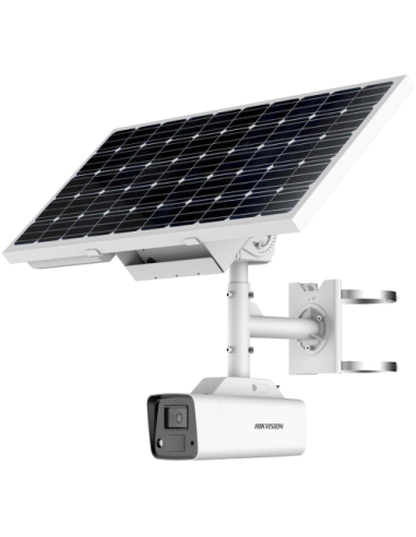 4mp Colorvu Solar-powered Security Camera Setup