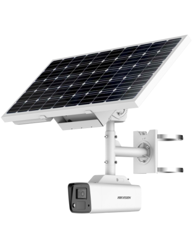 4mp Colorvu Solar-powered Security Camera Setup