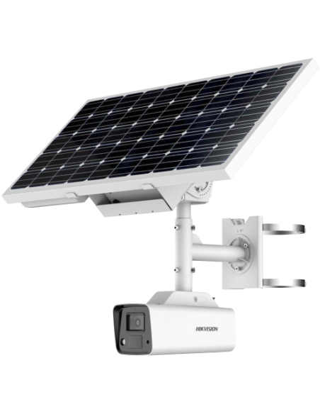4mp Colorvu Solar-powered Security Camera Setup