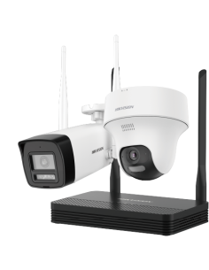 4mp H 265 One Bullet + One Turret Wifi Nvs Kit