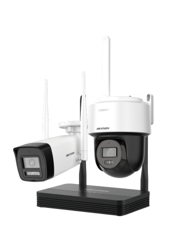 2mp H 265 One Bullet + One Ptdome Wifi Nvs Kit