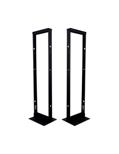 Rack Abierto 20u 19  -ral 7032- 12-24 - Negro