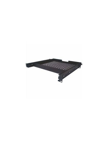 Bandeja Deslizable 400 Mm - 1 U - Ventilada - Negra