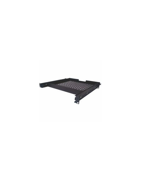 Bandeja Deslizable 400 Mm - 1 U - Ventilada - Negra