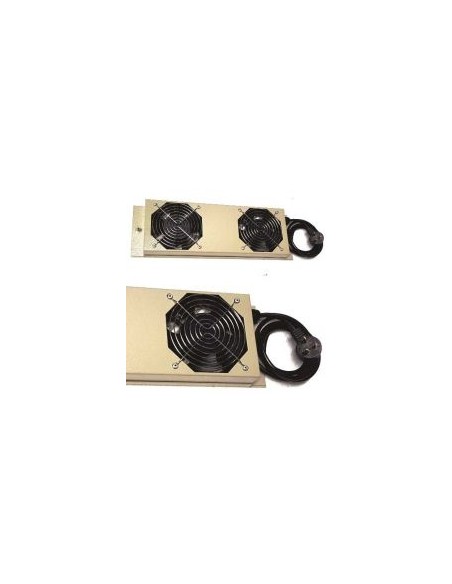 Modulo De Ventilacion P-techo 2 Turbos Negro