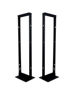 Bandeja Fija Para Rack Abierto  750 Mm 2u Vent  Negra