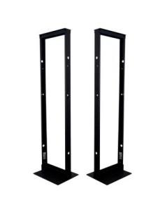Bandeja Fija Para Rack Abierto  750 Mm Prof   Ciega  Negra