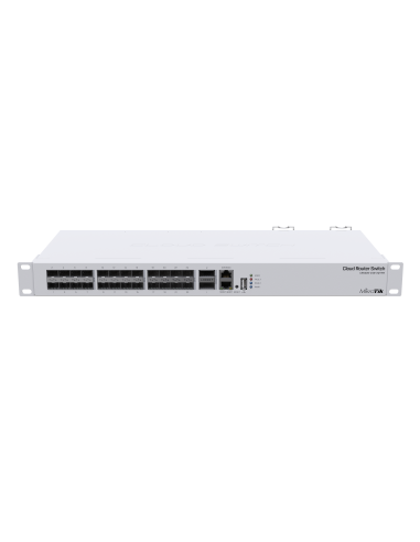 Cloud Router Switch 326-24s+2q+rm With Routeros L5  1u Rackmount Enclosure