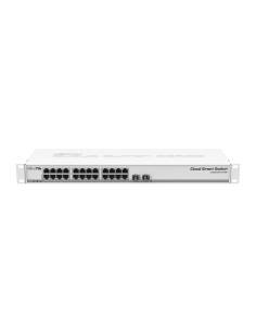 Cloud Smart Switch 326-24g-2s+rm With 24 X Gigabit Ethernet Ports  2x Sfp+ Cages  1u Rackmount Case  Psu