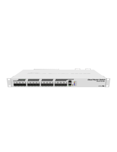 Cloud Router Switch 317-1g-16s+rm With 800mhz Cpu  1gb Ram  1xgigabit Lan  16xsfp+ Cages  Routeros L6 Or Switchos -dual Boot-