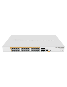 Crs328-24p-4s+rm With Routeros L5  1u Rackmount Enclosure