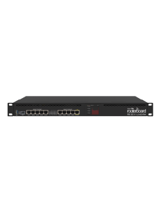 Routerboard 3011uias With Dual Core 1 4ghz Arm Cpu  1gb Ram  10xgbit Lan  1xsfp Port  Routeros L5  1u Raackmount Case  Lcd Pa