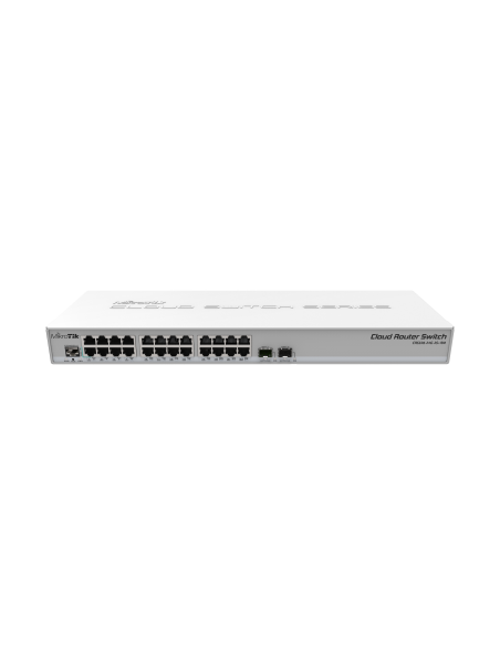 Cloud Router Switch 326-24g-2s+rm With Routeros L5  1u Rackmount Enclosure