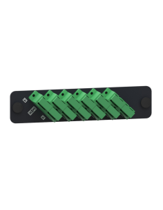 Adapter Plate 12f  6sc Duplex  Monomodo Sc-apc  Verde
