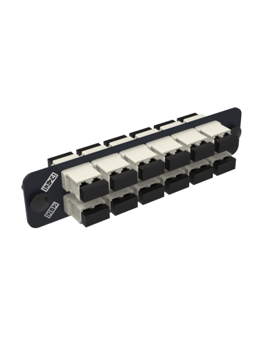 Adapter Plate 24f  12lc Duplex Mm Duplex Beige