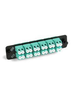 Adapter Plate 12 Lc Duplex -24 F O - Multimodo Aqua Om3 - Om4