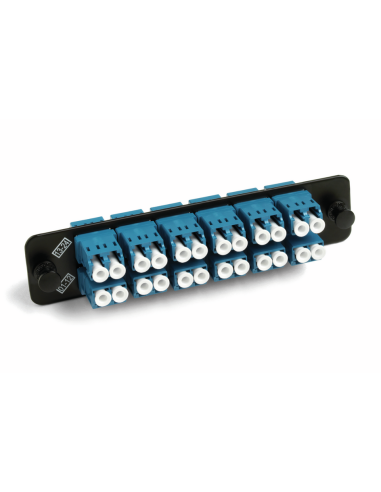 Adapter Plate 12 Lc Duplex -24 F O - Monomodo Azul