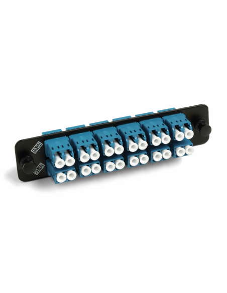 Adapter Plate  24f  12 Lc Duplex (24 F.o.) Monomodo Azul