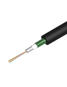 Cable De Fibra Optica 6 Pelos  Om4  Relleno Gel  Blindada  Antiroedor  Int-ext