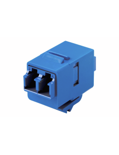 Inserto Lc Duplex Multimodo-monomodo -aqua Usado Habitualmente Para Om3-om4-