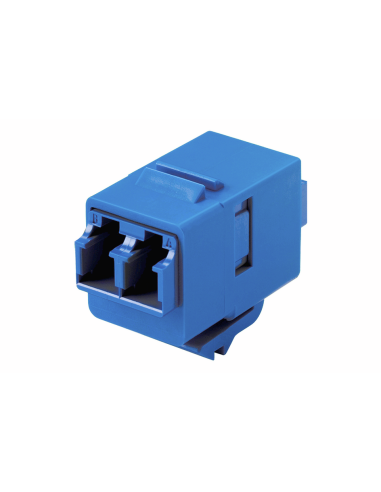 Inserto Lc Duplex Multimodo-monomodo -aqua Usado Habitualmente Para Om3-om4-