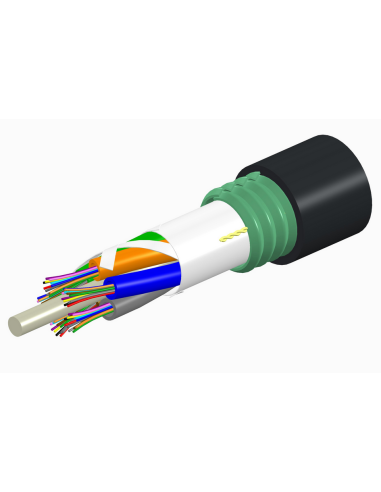 Fibra Optica 50-125 Om4 Sin Gel Con Armadura Metalica X 12 Hilos