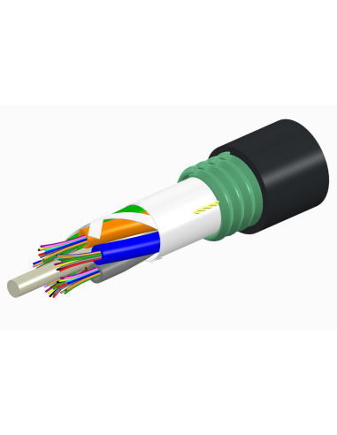 Fibra Optica 50-125 Om3 Sin Gel Con Armadura Metalica X 12 Hilos