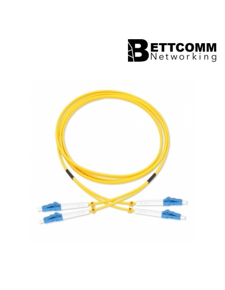 Patch Cord Lc/upc - Lc/upc - Multimodo Duplex - 1mt - Om3 - Pvc - 2.0mm