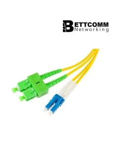 Patch Cord Sc-apc - Lc-upc - Monomodo Simplex - 1mt - Pvc - 2 0mm