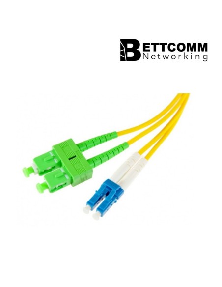 Patch Cord Sc-apc - Lc-upc - Monomodo Simplex - 1mt - Pvc - 2 0mm