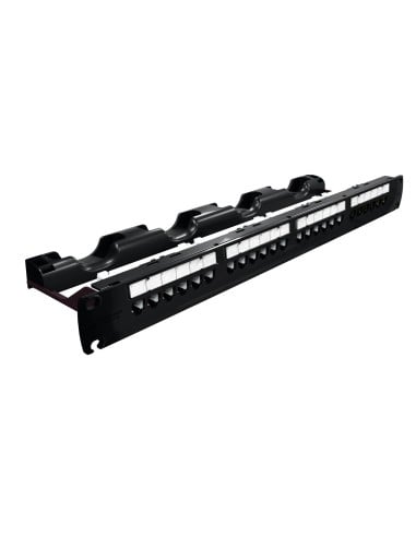 Patch Panel Modular Multilan Cat 6 24 Puertas T568a-b