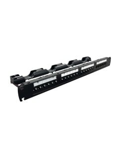 Patch Panel Modular Multilan Cat 5e - 24 Puertas T568a-b