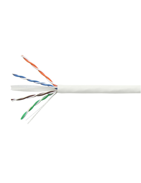 Cable Cat. 6 - Blanco (x 1000 Ft) 24awg Lszh