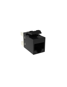 Jack Rj45 Cat5e  Linea  Sl Series  Negro Sin Guardapolvo  X 1u