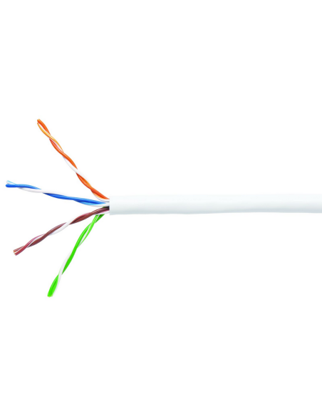 Cable 4 Utp Cat 5 Enhanced 24awg - Blanco - -x1000 Ft-