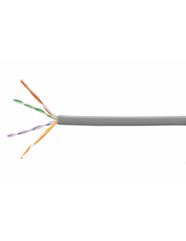 Cable 4 Utp Cat 5 Enhanced 24awg - Gris - -x1000 Ft-