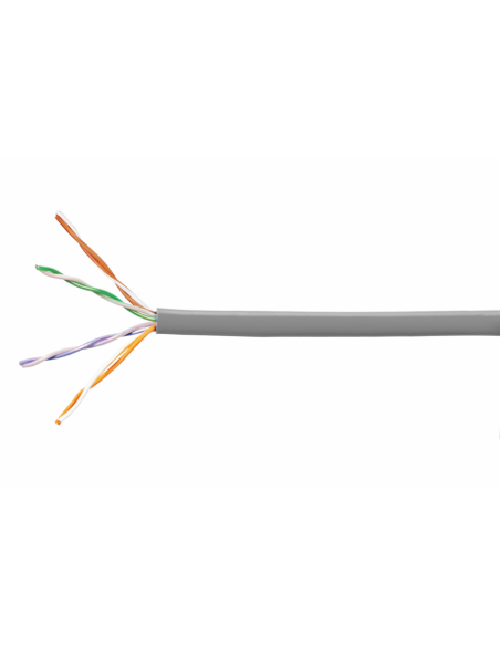 Cable 4 Utp Cat 5 Enhanced 24awg - Gris - -x1000 Ft-
