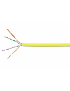 Cable 4 Utp Cat 5 Enhanced 24awg - Amarillo - -x1000 Ft-