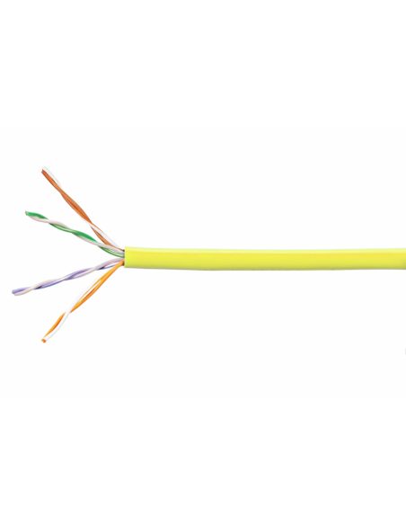 Cable 4 Utp Cat 5 Enhanced - Amarillo - (x1000 Ft)