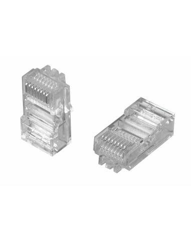 Modular Plug Rj45 8-8 Solid Wire