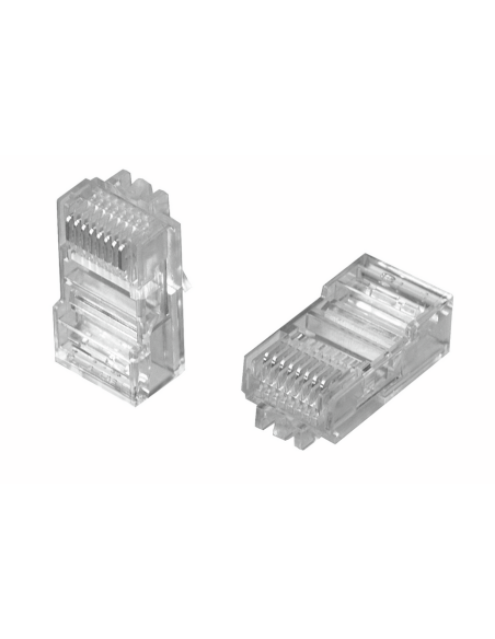 Modular Plug Rj45 8-8 Solid Wire