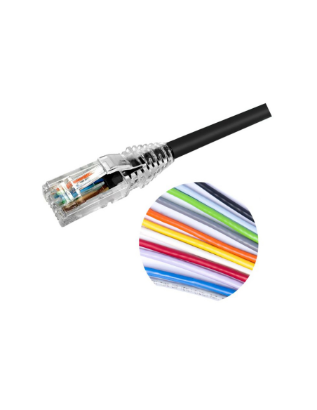 Patch Cord Enhanced Cat 5 - 0 60m - Cap  Blanco