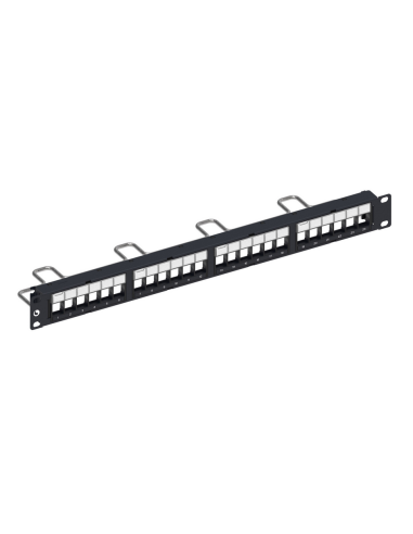 Panel Descargado Recto 24 Ports Utp