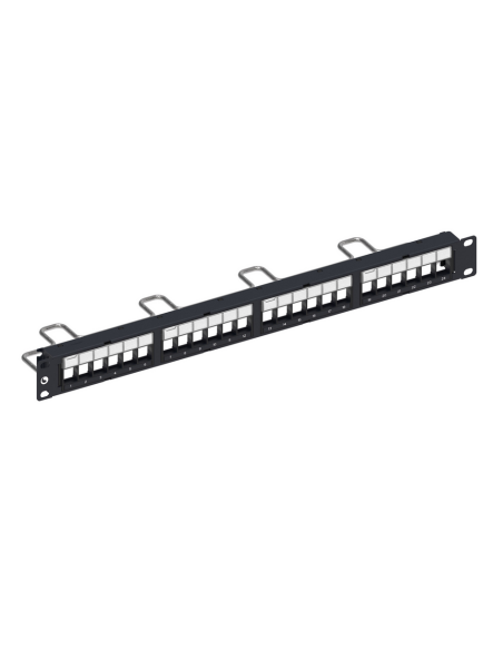 Panel Descargado Recto 24 Ports Utp