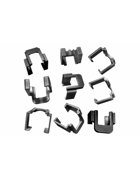 Identificador Para Plugs - Color Negro - Color Clips (mp-colorclip-black-50)