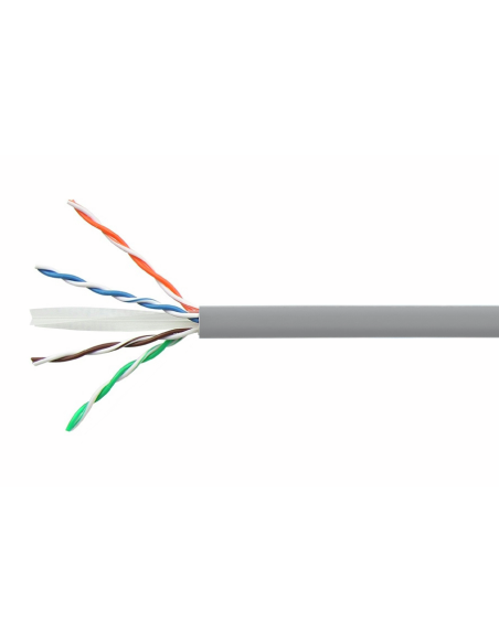 Cable 4 Utp  Cat  6 - Gris
