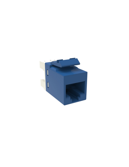 Jack Rj45 Cat.6  Linea Sl T568a/t568b  Color Azul