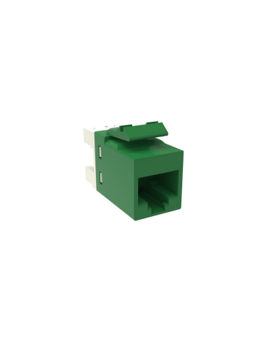 Jack Rj45 Categoria 6  Linea Sl T568a-t568b  Color Verde