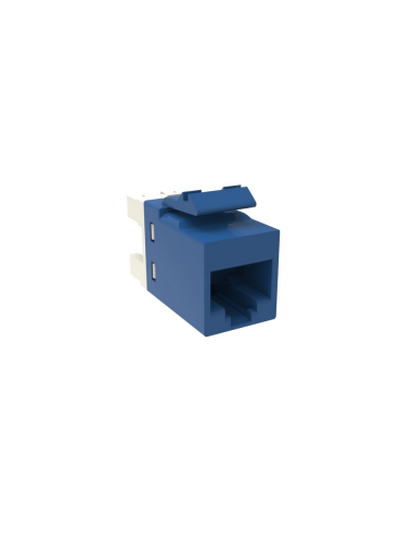 Jack Rj45 Cat5e  Linea  Sl Series  Azul Unshielded  Without Dust Cover  X 1u