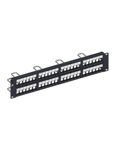 Panel Descargado Recto 48 Ports Utp 5e